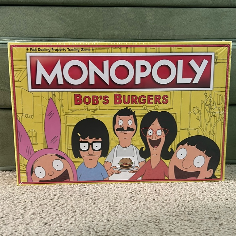 Bob’s Burgers monopoly game